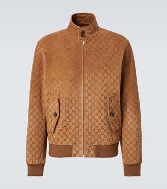 Gucci GG suede blouson