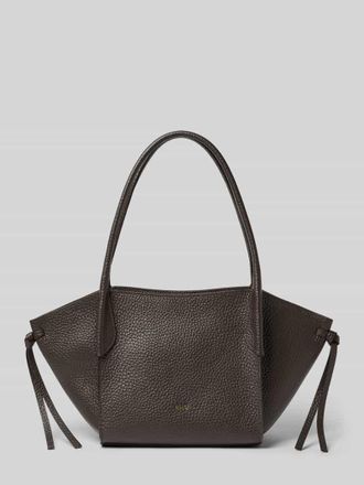 Abro Abro Handtasche aus echtem Leder Modell Vibe in Dunkelbraun, Gr&ouml;&szlig;e 1