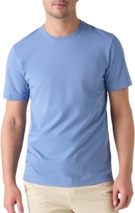 Robert Talbott Stretch Jersey Dean Tee in Classic Legacy Blue at Nordstrom, Size Xxx-Large