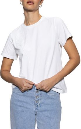 Sanctuary Rose Perfect Cotton T-Shirt in White at Nordstrom, Size X-Small
