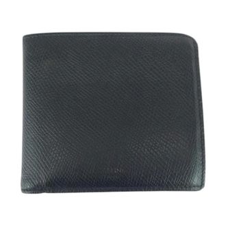 Celine Pre-owned Wallets, female, Black, Size: ONE SIZE Pre-owned Black Leather Compact Wallet