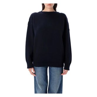 Chlo&eacute; Womens Clothing Knitwear Navy Aw25