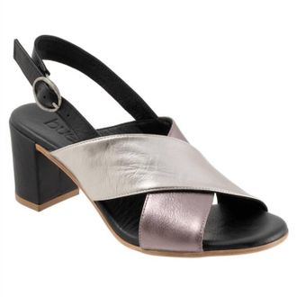 Bueno Womens Natasha Sandals In Metallic Multi