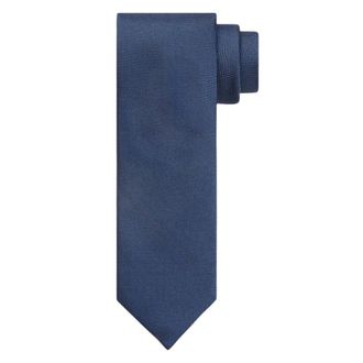 Profuomo Profuomo Stropdas - Heren - Accessoires - Blauw - Maat: ONE Size Zijde