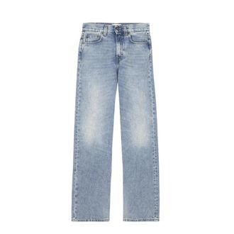 Haikure Winny Jean - Dames - Regular Fit Jeans - Blauw - W26 - Denim - Jeans