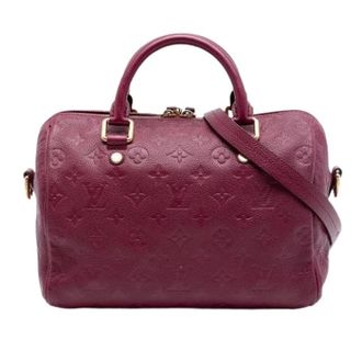 Louis Vuitton Pre-owned Handbags, female, Red, Size: ONE SIZE Pre-owned Speedy Bandouliere 25