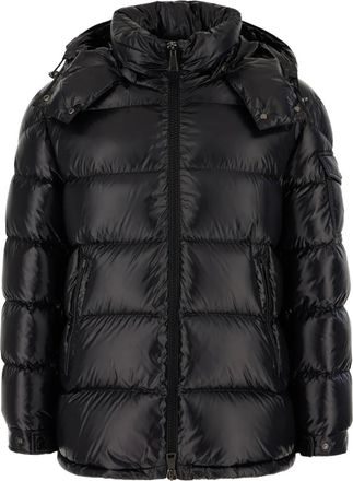Moncler Piumino Maire con cappuccio - Nero