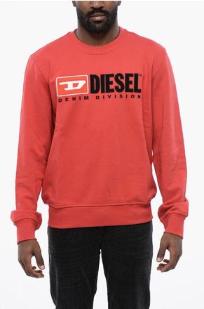Diesel Lightweight Cotton S-GINN-DIV Crewneck Sweatshirt size Xs