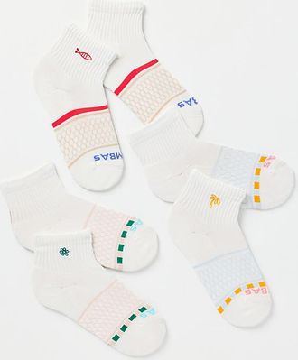 Bombas Icon Quarter Socks, Set of 3