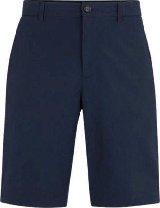 HUGO BOSS Hombre, Pantalones cortos, Azul, Talla: L
