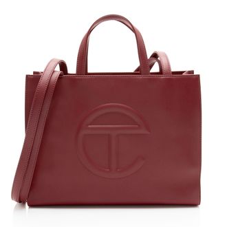 Telfar Faux Leather Medium Shopping Tote