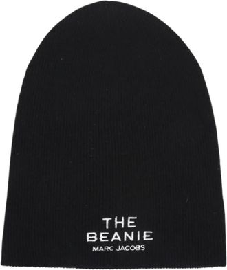 Marc Jacobs Zwarte Beanie Muts - Dames - Hoeden - Zwart - ONE Size - Accessoires