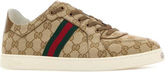 Gucci Mens Gg Fabric Stretch Sneakers Vintsandcashewvrv