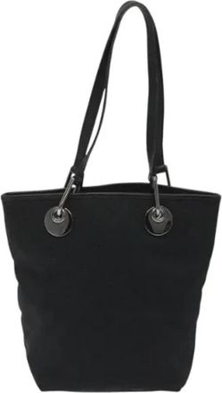 Gucci Pre-owned Nylon gucci-bags - Dames - Vintage Shopper - Zwart - ONE Size - Nylon - Vintage