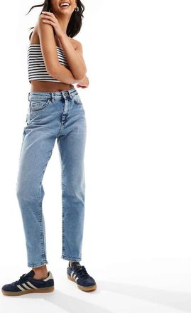 Only Only Veneda mom jeans in light blue