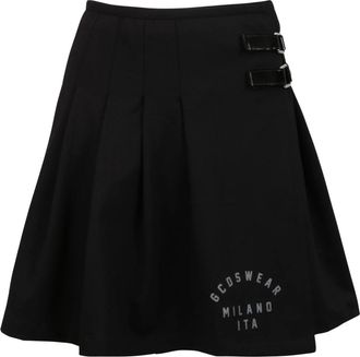 GCDS Short Skirt - Dames - Korte rokken - Zwart - XS - Rokken