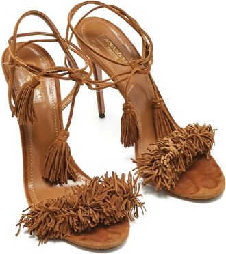 Aquazzura Sandali Wild Thing - Marrone