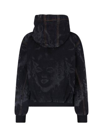 Vaquera Womens Jackets Black Cotton