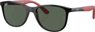 Ray-Ban Rj 9077S Vierkante Zonnebril - unisex - Zonnebrillen - Zwart - 49 MM - Accessoires