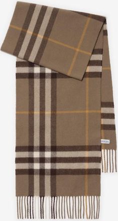 Burberry Check Cashmere Scarf