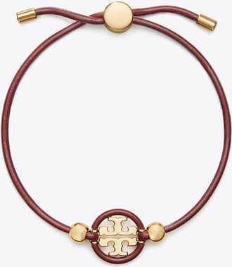 Tory Burch Womens Icon Slider Bracelet, One Size