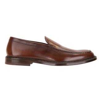 Doucal's Loafers - Heren - Schoenen - Bruin - Maat: 41 EU Leer