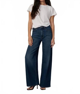 Joe's Mia Petite High Rise Wide Leg Jean In Dedication