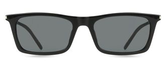 Saint Laurent SL 890/F BETTY THIN Asian Fit 001 Mens Sunglasses Black Size 54