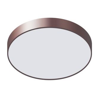 Netlighting Modern LED Flush Ceiling Light Coffee Warm White 3000K 1800lm in Brown