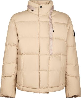 Stone Island Quilted High Collar Casual Jacket