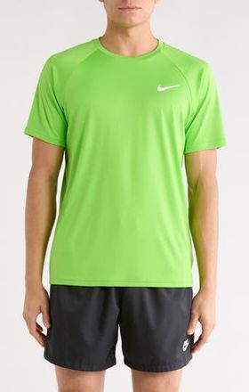 Nike Short Sleeve Hydroguard Swim Shirt in Action Green at Nordstrom Rack, Size X-Large