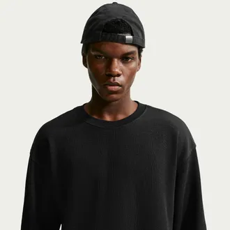 Nike Mens Nike Sportswear Thermal Top in Black | IZ3210-010
