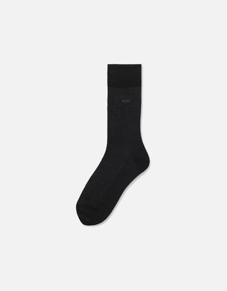 HUGO BOSS Mens George Logo Socks - Black - Size: 11/11.5/12