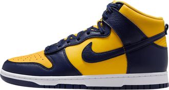 Nike Nike Dunk High Retro SE Mens Shoes (HF3143-700, Varsity Maize/White/Sanded Purple/Midnight Navy), Varsity Maize/White/Sanded Purple/Midnight Navy, 10 