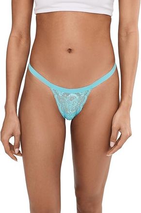 Cosabella Never Say Never Skimpie G-String Womens Underwear Tropica, Cotton/Lace/Polyamide