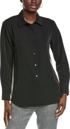 Kenneth Cole Oversized Button Front Shirt