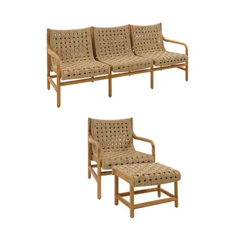 Ballard Designs Biloxi 3-Piece Lounge Chair Set - Ballard Designs