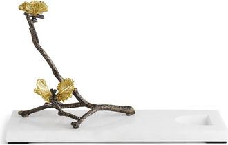 Michael Aram Butterfly Ginkgo Wine Rest in White/gold at Nordstrom