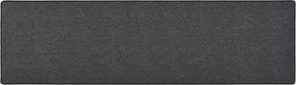 vidaXL Alfombra De Pasillo Gris Antracita 80x300 Cm Vidaxl