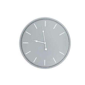 Hill Interiors Hill Interiors - Karlsson Wall Clock - Metal - L4 x W49 x H49 cm - Grey