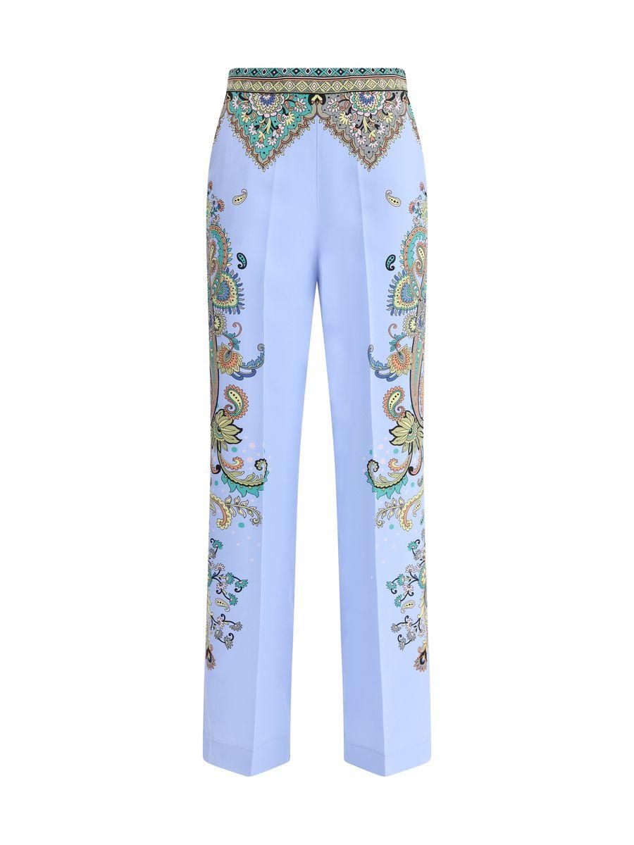 【送料&関税込】Etro Flare Pants ETRO Jacquard-knit flared pants | NET-A-PORTER