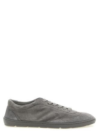 Brunello Cucinelli Grey Suede Sneakers