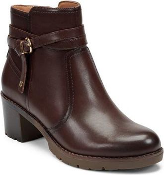 Easy Spirit Carter Bootie in Dark Brown at Nordstrom, Size 7.5