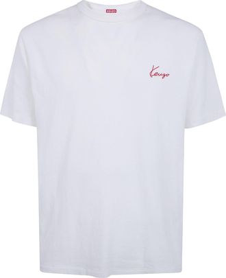 Kenzo Gots Kenzo Archive Rose Outlined Classic T-Shirt