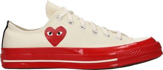 Comme Des Garçons Comme des Garçon Converse Sneakers Männer Stoff Beige