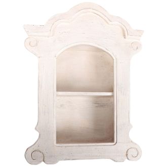 OEM Armario Colgante De Madera Con Decoraci&oacute;n De Corona - Estilo Shabby Chic