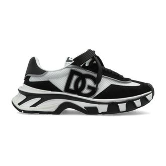 Dolce & Gabbana Sneakers, female, Black, Size: 11 1/2 US Logo Sneakers