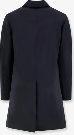 Aspesi Mens Coat Perfetto Black Polyester