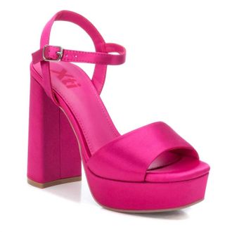 Xti Womens Heel Sandals In Pink