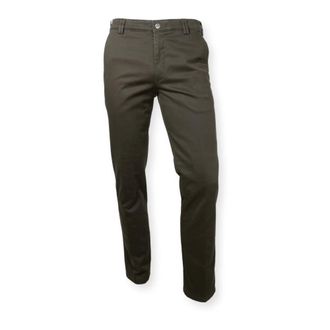 Meyer New York Thermal Fine Twill - - Trousers - Uomo - Verde - L
